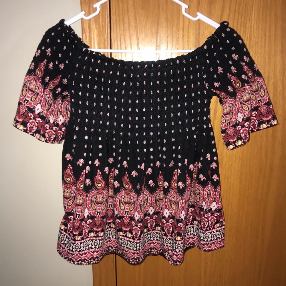 Off the shoulder top